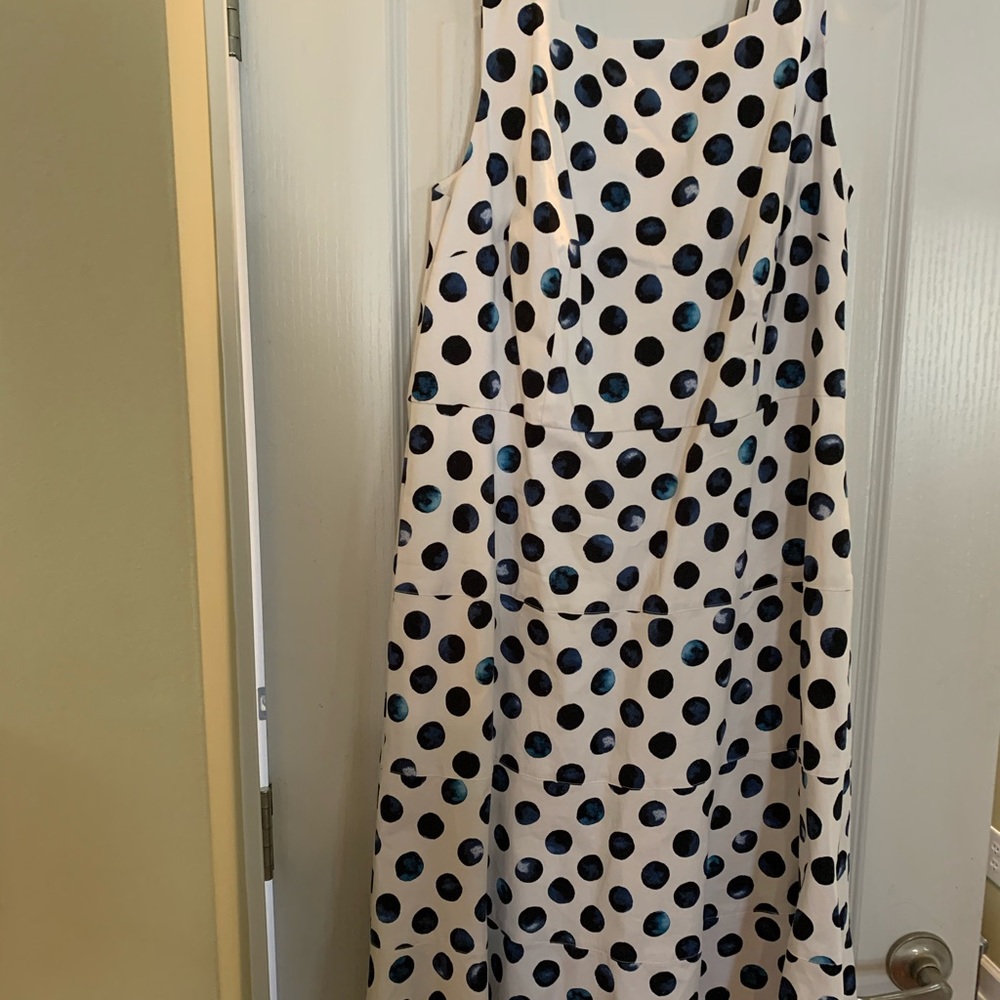 Talbots Polka Dot Dress, Size 12
